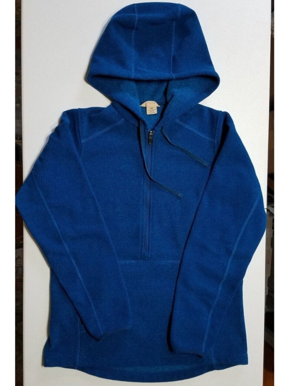 Duluth Trading Co. Long Sleeve 1/2 Zip Blue Outdoor Pullover Hoodie Women's XS